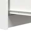Buffet blanc 37,5x35x76 cm bois d'ingénierie vidaXL