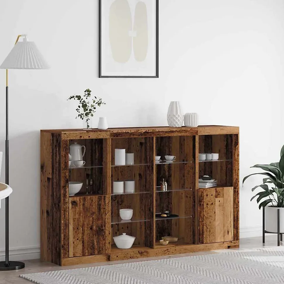 Buffet Bois ancien 163 x 37 x 100 cm Bois d'ingénierie vidaXL