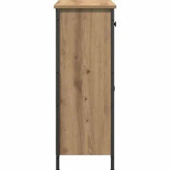 Buffet chêne artisanal 70x30x80 cm bois d'ingénierie vidaXL