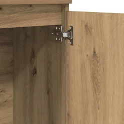 Buffet chêne artisanal 102x35x70 cm bois d'ingénierie vidaXL