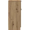 Buffet chêne artisanal 60x30x70 cm bois d'ingénierie vidaXL