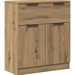 Buffet chêne artisanal 60x30x70 cm bois d'ingénierie vidaXL