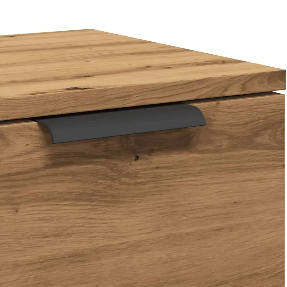 Buffet chêne artisanal 60x30x70 cm bois d'ingénierie vidaXL