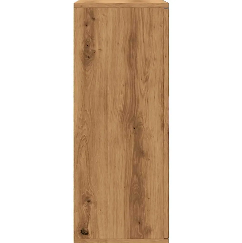 Buffet chêne artisanal 91x29,5x75 cm bois d'ingénierie vidaXL