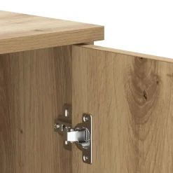 Buffet chêne artisanal 80x36x75 cm bois d'ingénierie vidaXL