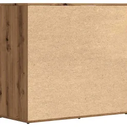 Buffet chêne artisanal 80x36x75 cm bois d'ingénierie vidaXL