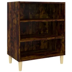 Buffet chêne fumé 57x35x70 cm bois d'ingénierie vidaXL
