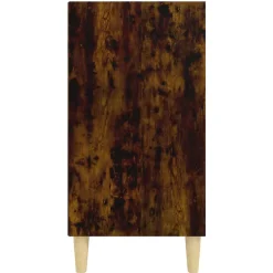 Buffet chêne fumé 57x35x70 cm bois d'ingénierie vidaXL