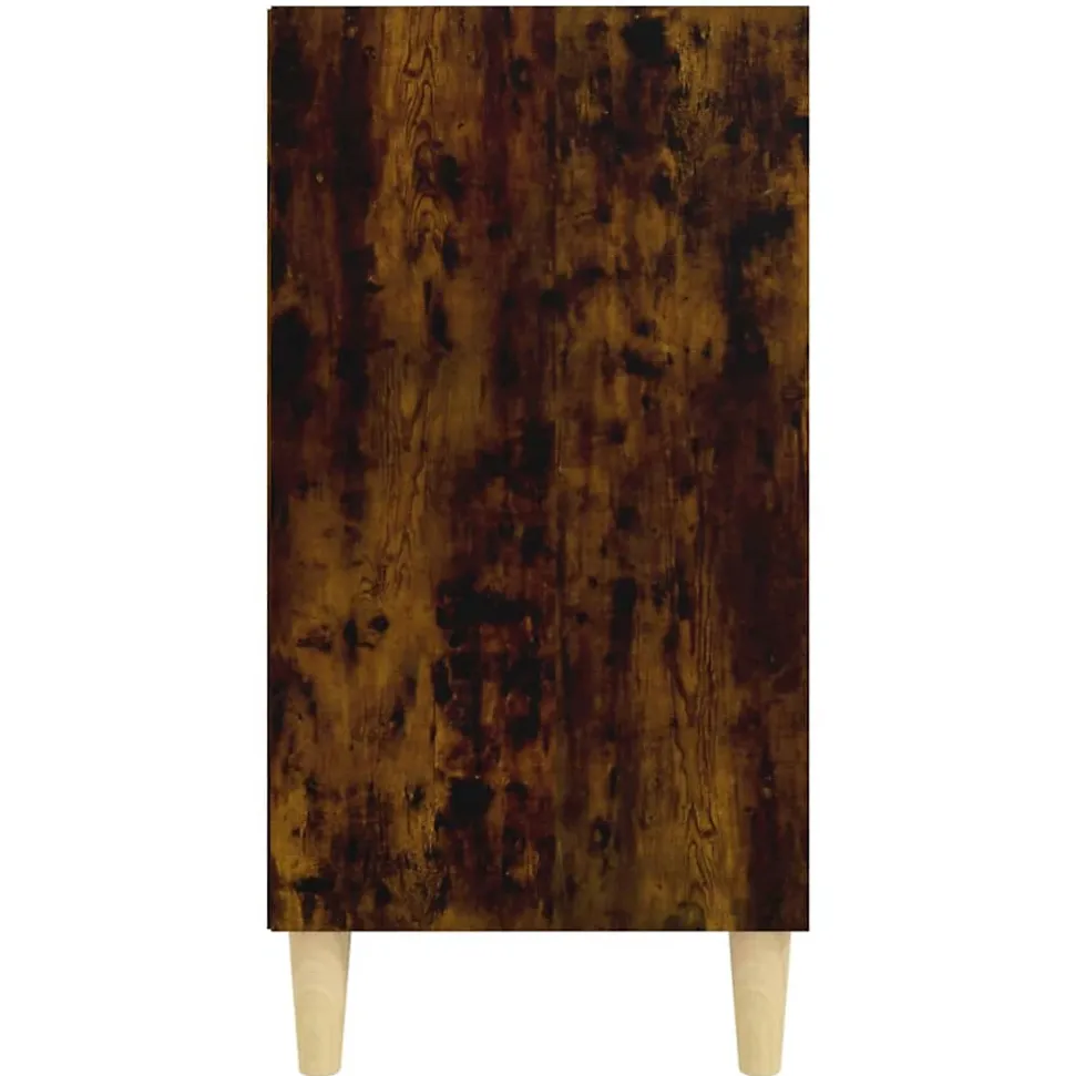 Buffet chêne fumé 57x35x70 cm bois d'ingénierie vidaXL