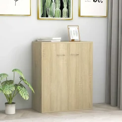 Buffet Chêne sonoma 60x30x75 cm Bois d'ingénierie vidaXL
