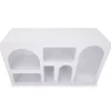 Buffet Design "Troglodyte" 130cm Blanc