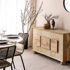 Buffet en bois de manguier Adara