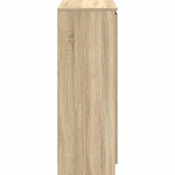 Buffet et tiroirs chêne sonoma 100,5x35x98,5 cm bois ingénierie vidaXL
