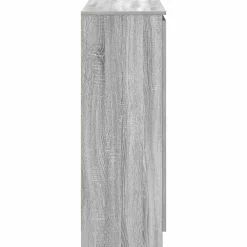 Buffet et tiroirs sonoma gris 100,5x35x98,5cm bois d'ingénierie vidaXL