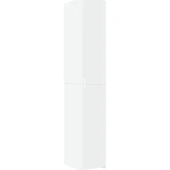 Buffet haut blanc 30x42,5x185 cm bois d'ingénierie vidaXL
