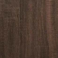 Buffet haut chêne marron 30x42,5x185 cm bois d'ingénierie vidaXL