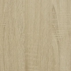 Buffet haut chêne sonoma 30x42,5x185 cm bois d'ingénierie vidaXL