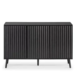 Buffet Lluvia 3 portes couleur noir