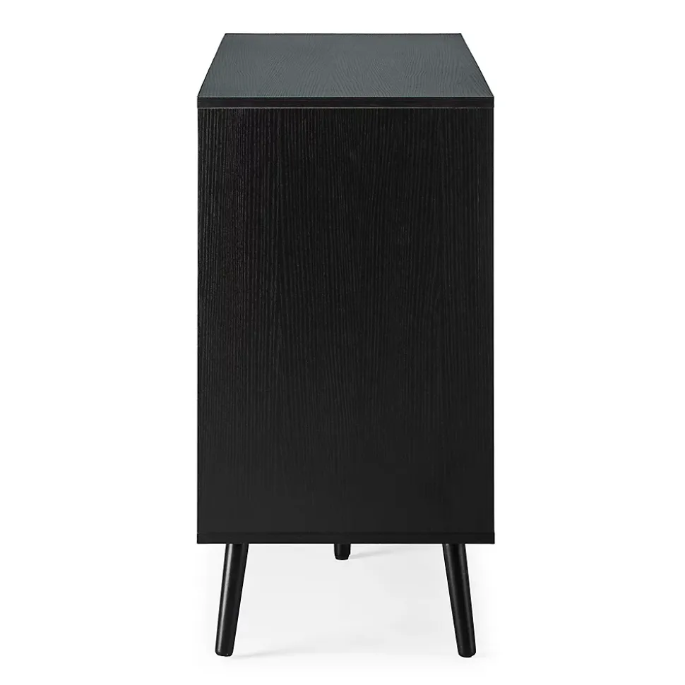 Buffet Lluvia 3 portes couleur noir
