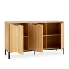 Buffet Monica 3 portes couleur bois