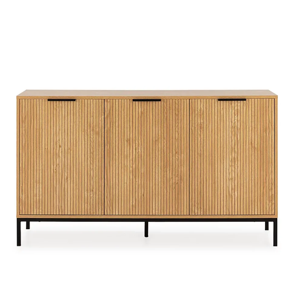 Buffet Monica 3 portes couleur bois