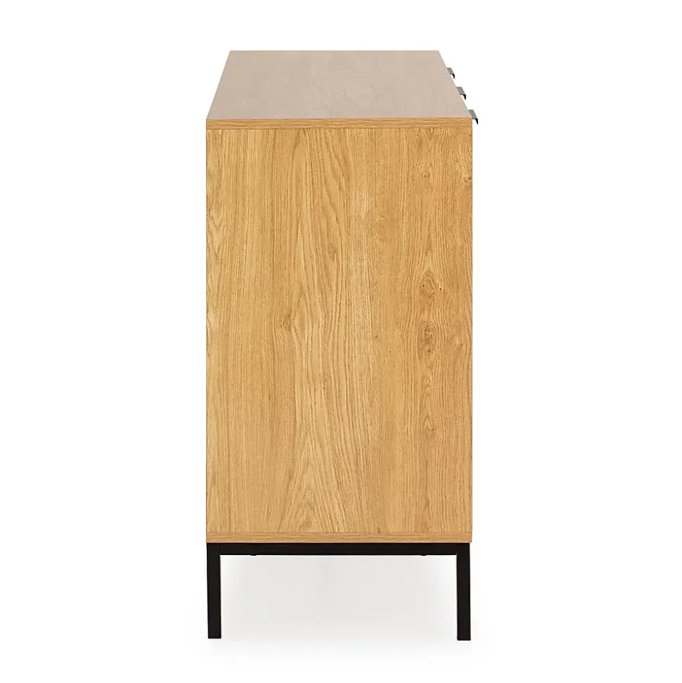 Buffet Monica 3 portes couleur bois