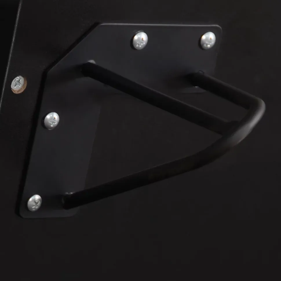 Buffet Noir - Buffet Salon avec Tiroir et Étagères Réglables en Hauteur pour Rangement Salon et Cuisine - 90 x 30 x 71,5 cm