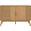 Buffet OLDEN marron 114x43x73,5 cm bois massif de pin vidaXL