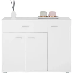 Buffet salle à manger CORALINE L 88 cm - Blanc