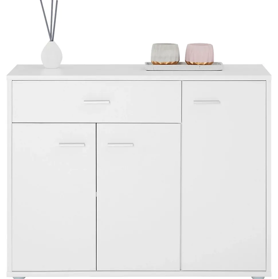 Buffet salle à manger CORALINE L 88 cm - Blanc