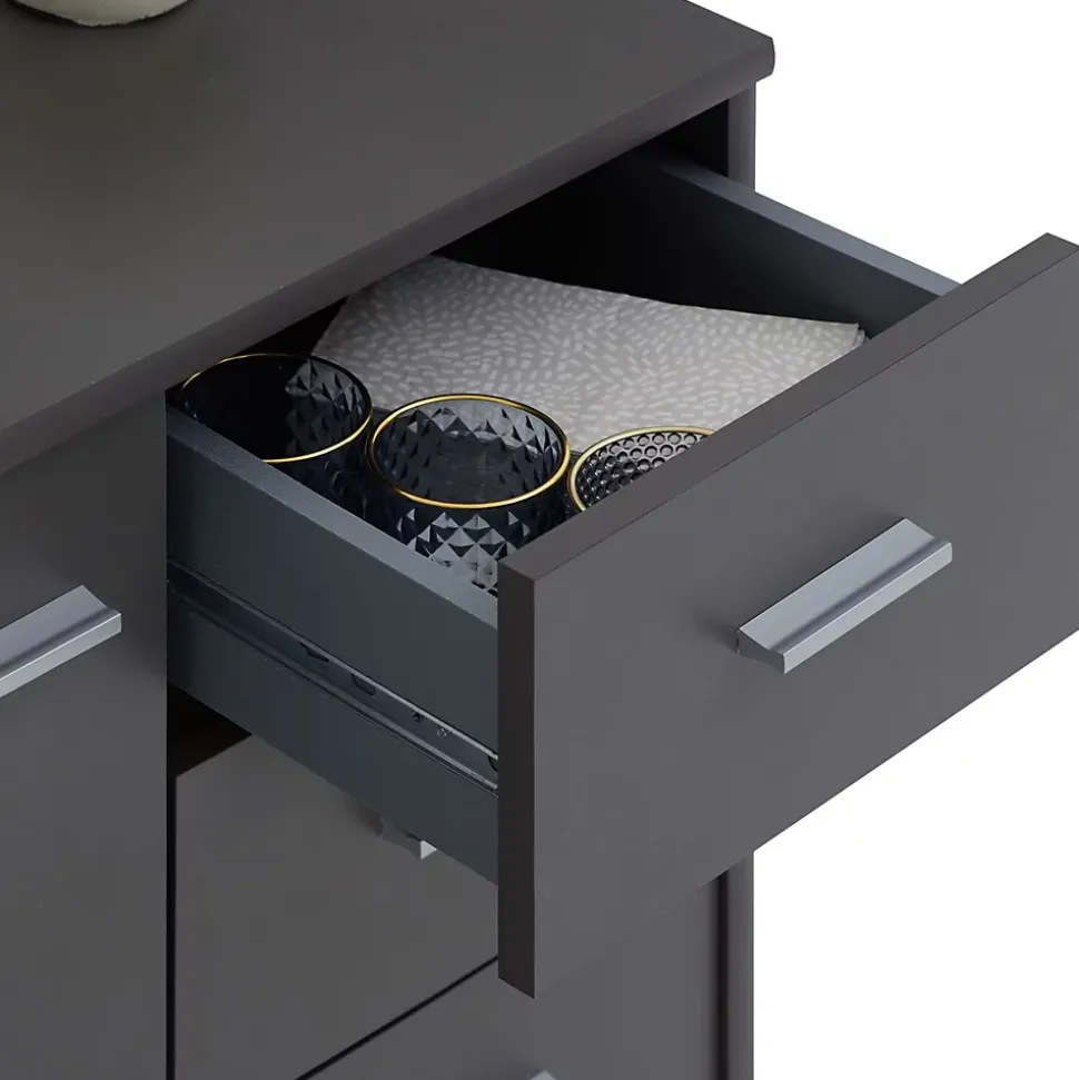 Buffet salle à manger REMY L 60 cm - Gris