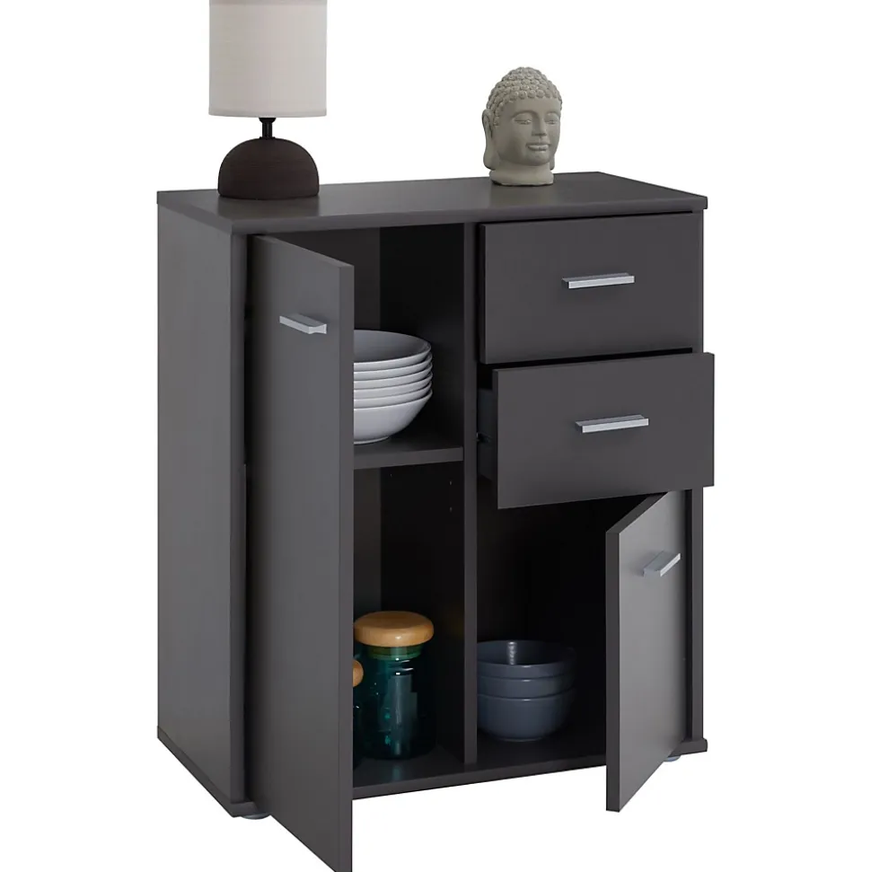 Buffet salle à manger REMY L 60 cm - Gris