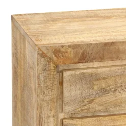 Buffet 120x30x75 cm bois de manguier massif vidaXL