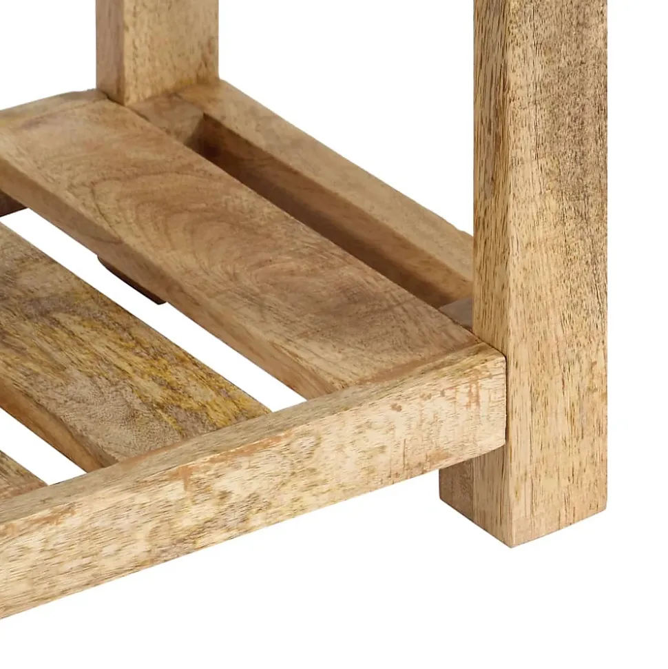 Buffet 120x30x75 cm bois de manguier massif vidaXL
