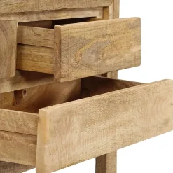 Buffet 120x30x75 cm bois de manguier massif vidaXL