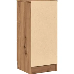 Buffets 2 pcs chêne artisanal 30x30x70 cm bois d'ingénierie vidaXL