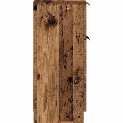 Buffets 2 pcs vieux bois 30x30x70 cm bois d'ingénierie vidaXL