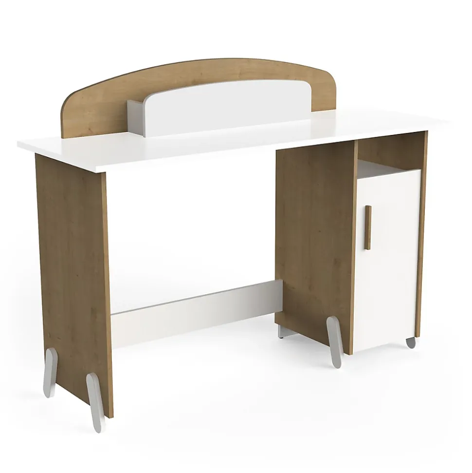 Bureau 1 niche et 1 porte L134,8 cm - NAILI