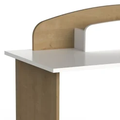 Bureau 1 niche et 1 porte L134,8 cm - NAILI