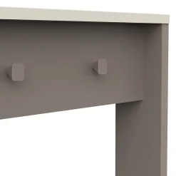 Bureau 1 Porte 1 Tiroir et 2 Niches L120 cm - CAMILLIA