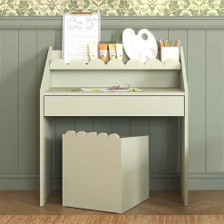 Bureau 1 tiroir avec chaise Bellamy Book Nook Vert