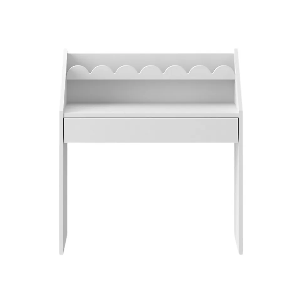 Bureau 1 tiroir Bellamy Book Nook Blanc