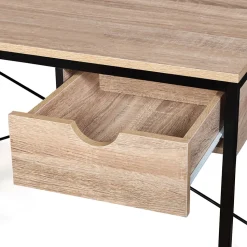 Bureau 1 tiroir latéral DETROIT design industriel