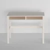 Bureau avec 2 niches blanc l. 100 cm