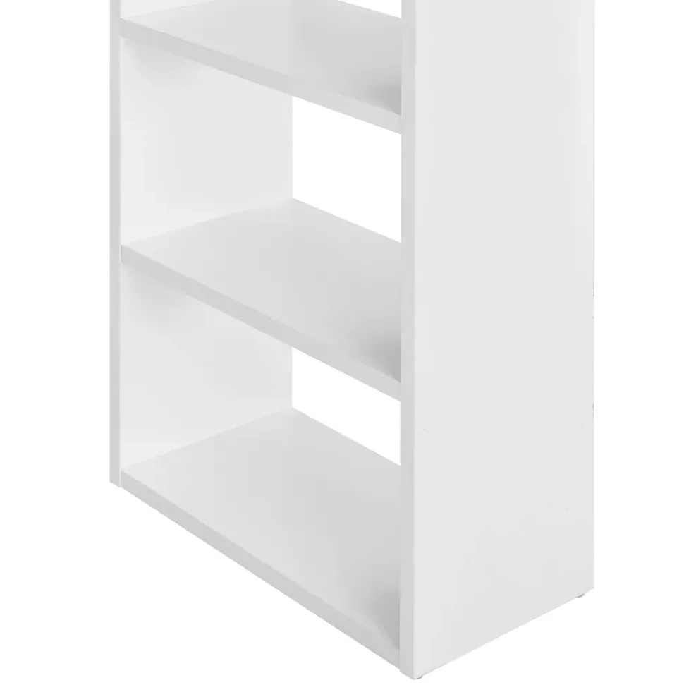 Bureau avec 3 tiroirs Lemberg 120 x 49 x 72 cm blanc en.casa