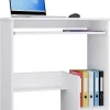 Bureau, blanc, 80 x 75 x 40 cm