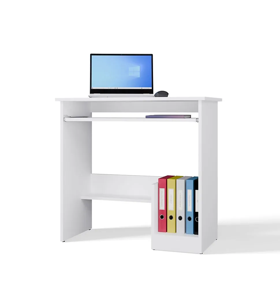 Bureau, blanc, 80 x 75 x 40 cm