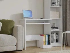 Bureau, blanc, 80 x 75 x 40 cm