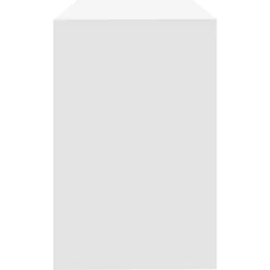 Bureau Blanc 101x50x76,5 cm Aggloméré vidaXL