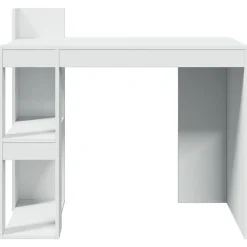Bureau blanc 103,5x56,5x94 cm bois d'ingénierie vidaXL